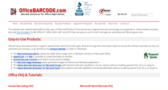 Desktop Screenshot of officebarcode.com